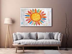 Patterned Sunburst