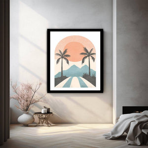 Palm Sunset Arch