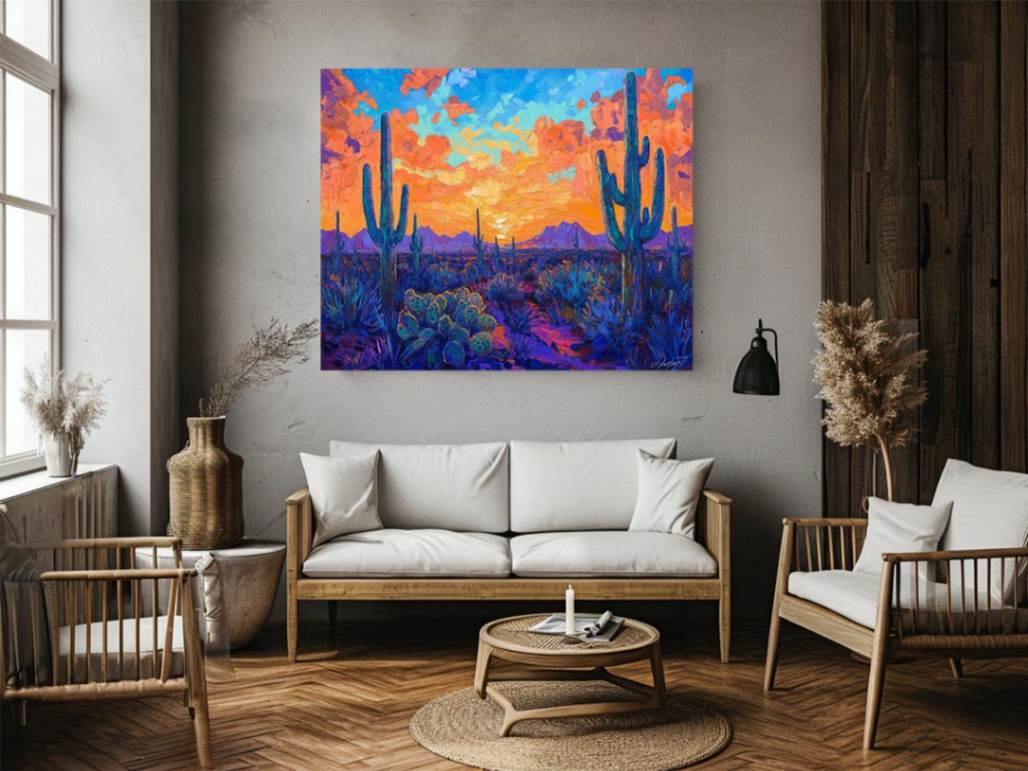 Desert Firelight