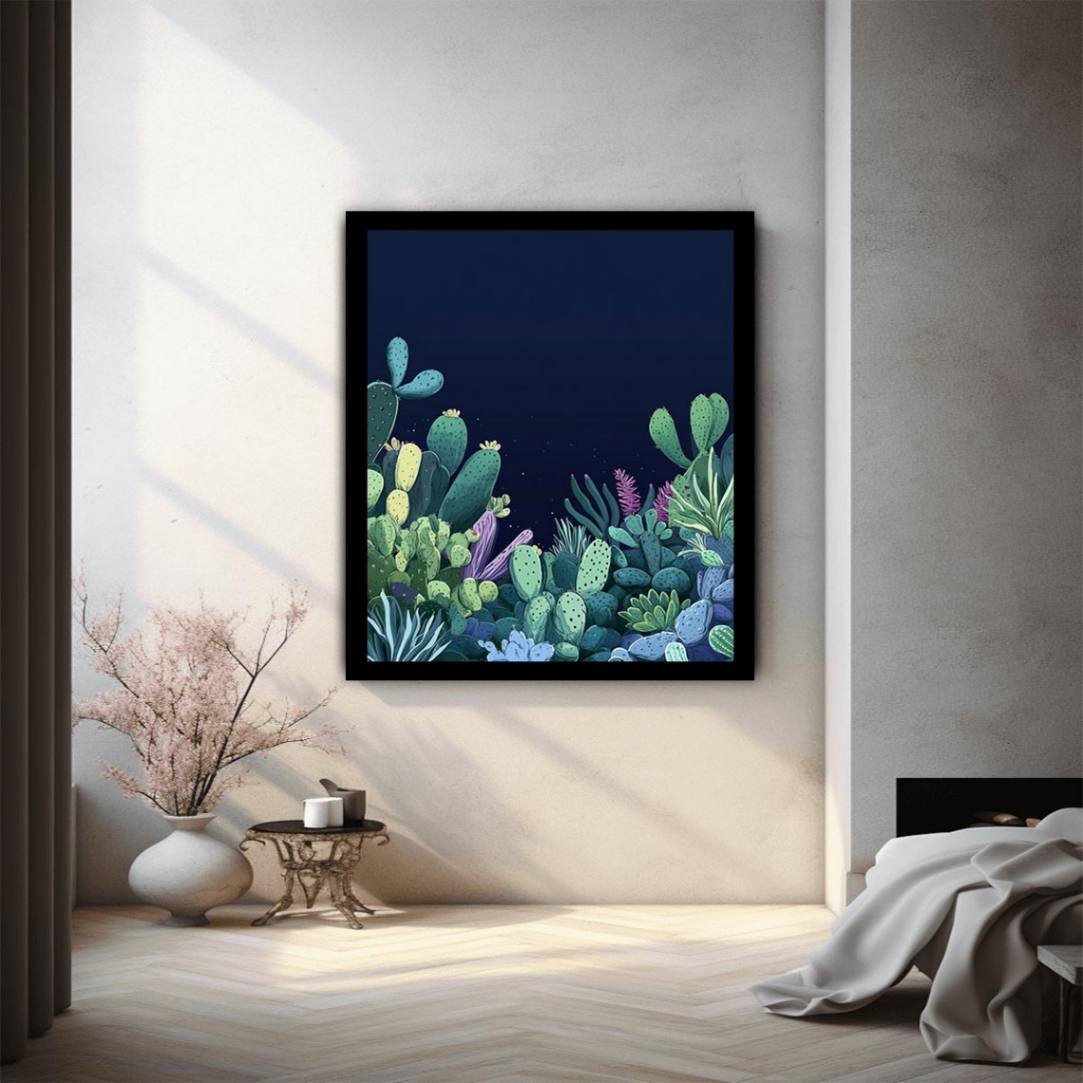 Midnight Succulent