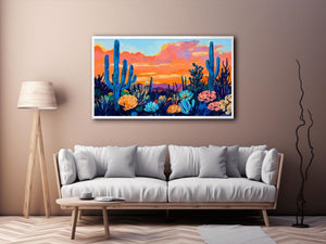 Sunset Cactus Bloom