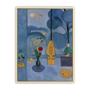 The Blue Window Art Print