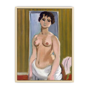 Body of a Girl by henri Art Print