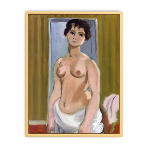 Body of a Girl by henri Streched canvas