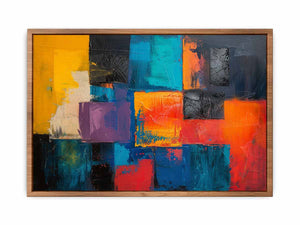 Abstract Squares Art Painting