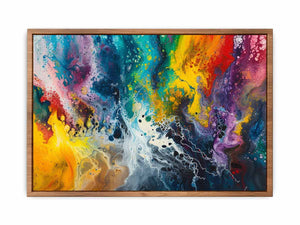 Abstract Waves Art Painting
