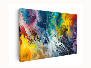 Abstract Waves Art