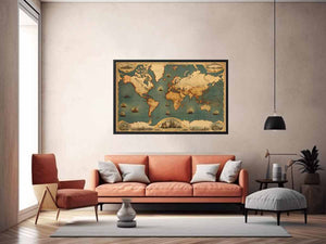 Vintage World Map 2
