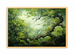 Sky Tree Art Poster