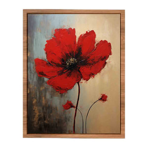 Red flower Art Painting