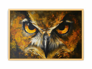 Owl Art 3 Poster