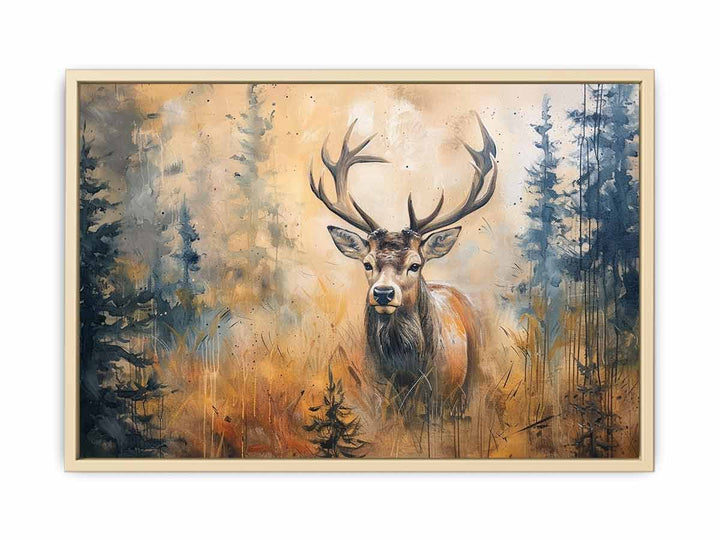  Deer Art 3 Framed Print