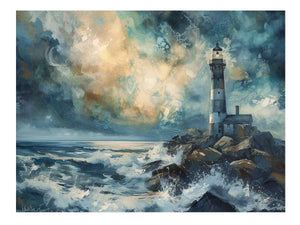 Rocky Shore Lighthouse