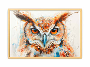 Owl Art 4 Poster