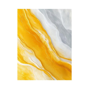 Gold marble abstract artwork for luxury living room decor