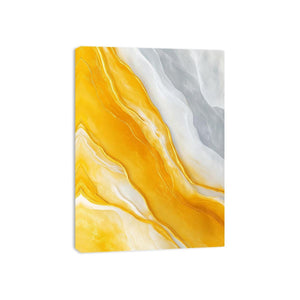 Gold marble abstract artwork for luxury living room decor