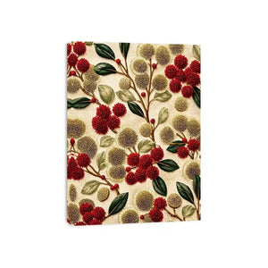 botanical floral pattern wall art, red flower luxury canvas, vintage floral print design, elegant botanical decor artwork