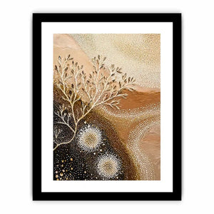 neutral abstract botanical wall art canvas beige earthy minimal modern decor