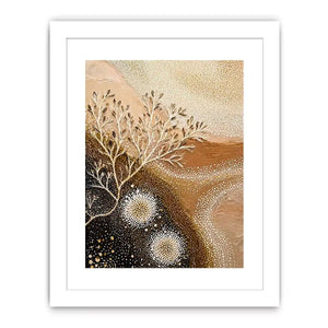 neutral abstract botanical wall art canvas beige earthy minimal modern decor