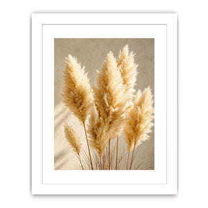 pampas grass wall art neutral decor, minimalist boho pampas canvas, beige botanical wall art print, soft pampas grass photography decor, neutral aesthetic plant artwork