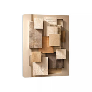 Minimalist Abstract Neutral Wall Art Canvas