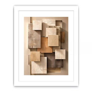 Minimalist Abstract Neutral Wall Art Canvas