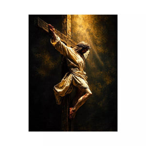 Jesus Crucifixion Canvas Wall Art