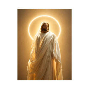 Jesus Divine Light Canvas Wall Art