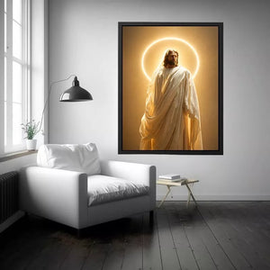 Jesus Divine Light Canvas Wall Art