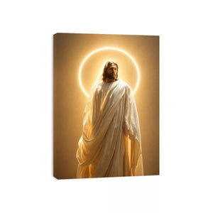 Jesus Divine Light Canvas Wall Art