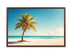 Coastal Daydream premium canvas wall art for modern home decor.