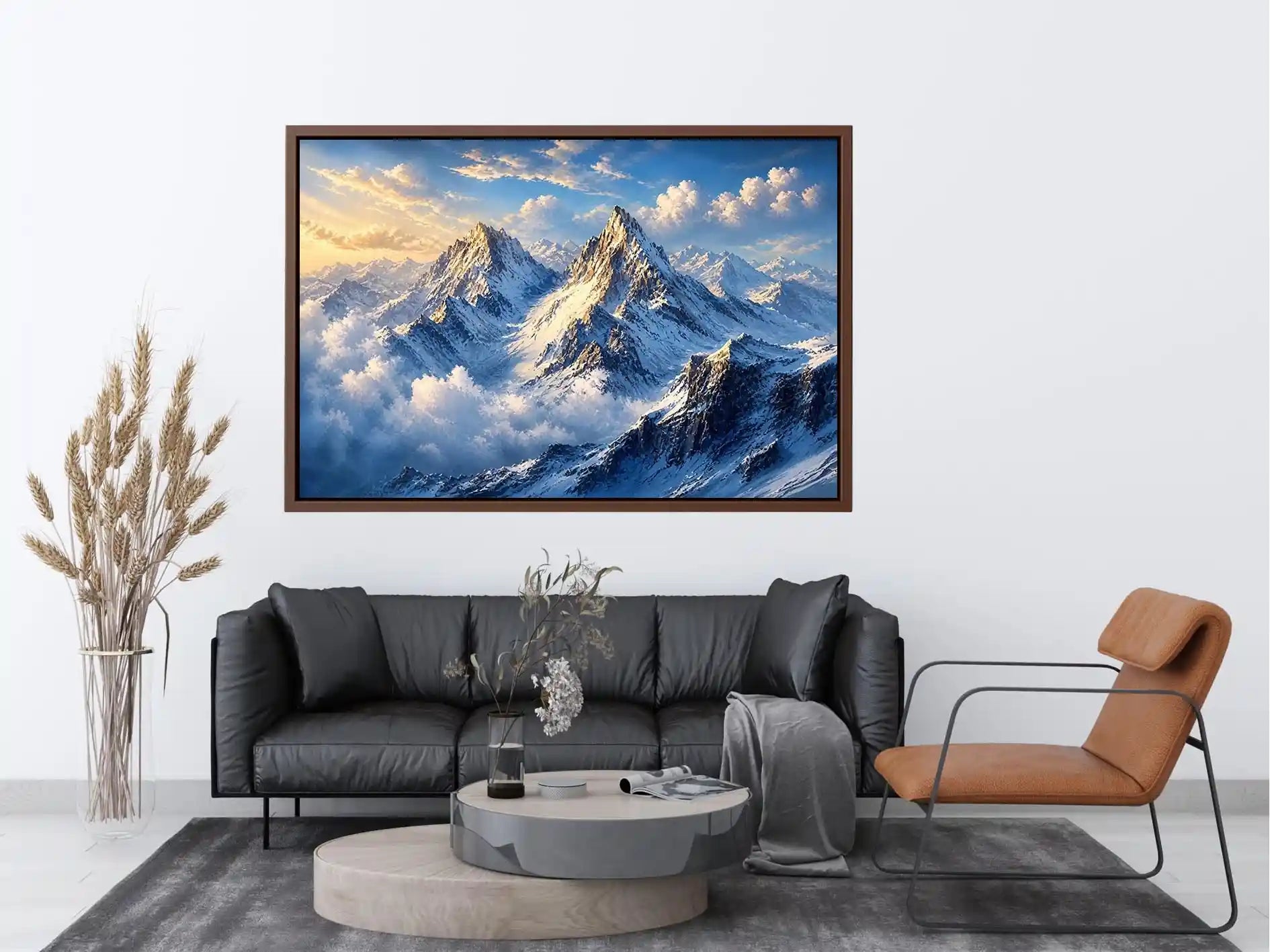 Celestial Ridge premium canvas wall art for modern home decor.