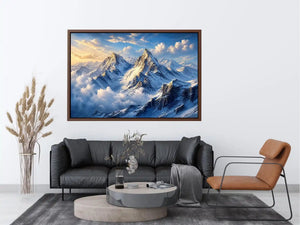 Celestial Ridge premium canvas wall art for modern home decor.