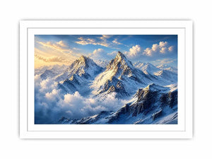 Celestial Ridge premium canvas wall art for modern home decor.