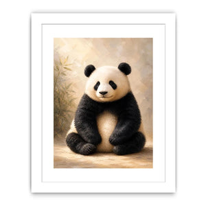 Gentle Bamboo Spirit premium canvas wall art for modern home decor.