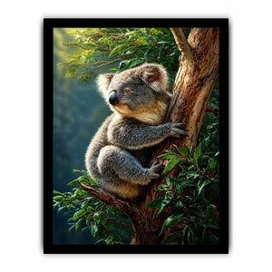 Forest Haven Koala premium canvas wall art for modern home decor.