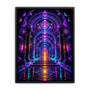 Celestial Gateway of Ascension premium canvas wall art for modern home decor.
