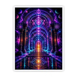 Celestial Gateway of Ascension premium canvas wall art for modern home decor.