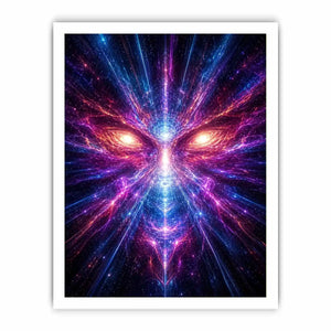 Cosmic Awakening canvas art for modern luxury decor.