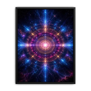 Infinite Radiance canvas art for modern luxury decor.