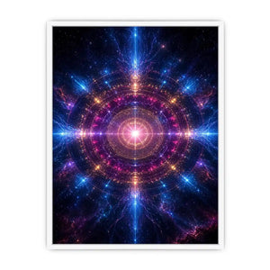 Infinite Radiance canvas art for modern luxury decor.