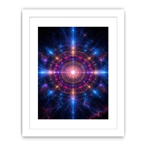 Infinite Radiance canvas art for modern luxury decor.