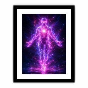 Quantum Ascension canvas art for modern luxury decor.