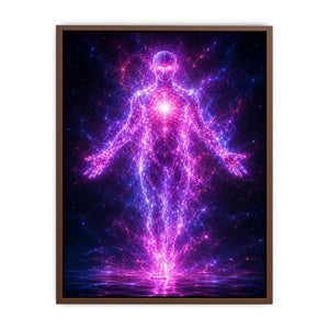Quantum Ascension canvas art for modern luxury decor.
