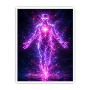 Quantum Ascension canvas art for modern luxury decor.