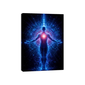 Celestial Pulse canvas art for modern luxury decor.