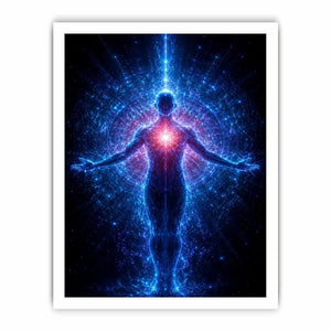 Celestial Pulse canvas art for modern luxury decor.