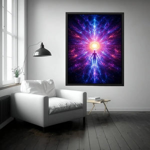Infinite Awakening canvas art for modern luxury decor.