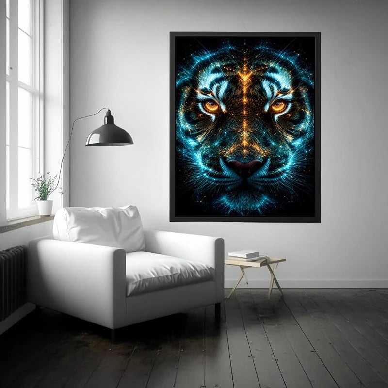 Solar Instinct canvas art for modern luxury decor.