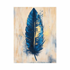Abstract Feather Oil Painting
